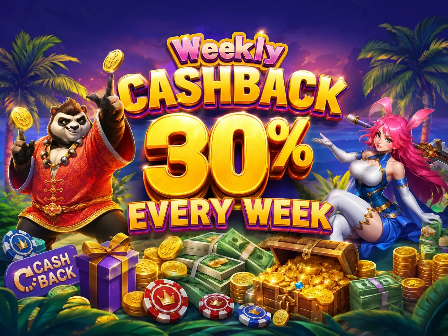 Weekly cashback